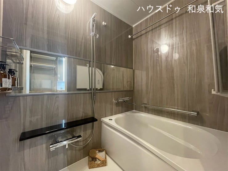 ホテルライクなデザインが魅力の浴室空間