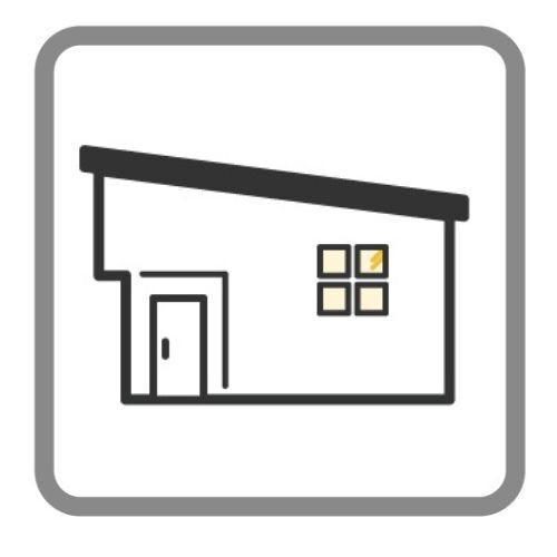 階段がなく生活しやすい平屋住宅です。