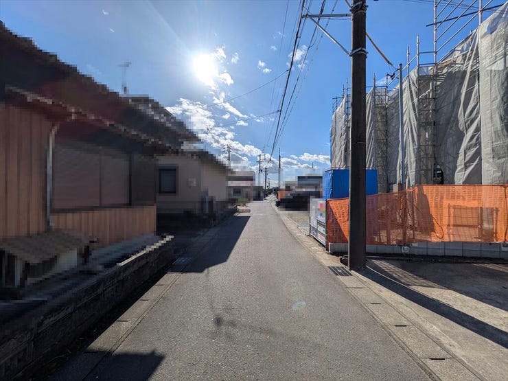 前面道路
2025/12/14撮影