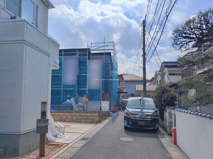 ◎前面道路(2/18撮影)