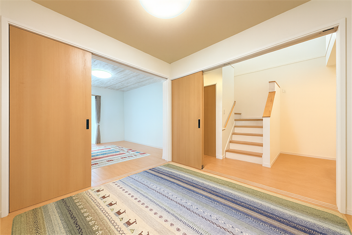 お子さんが小さい方には、キッズスペースとしてご利用するのもいいですね。