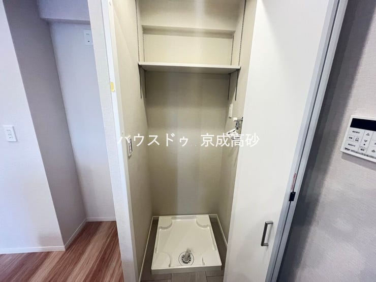 洗濯機置き場のスペースを確保しています!是非、現地にてスペースを確認してみてください。