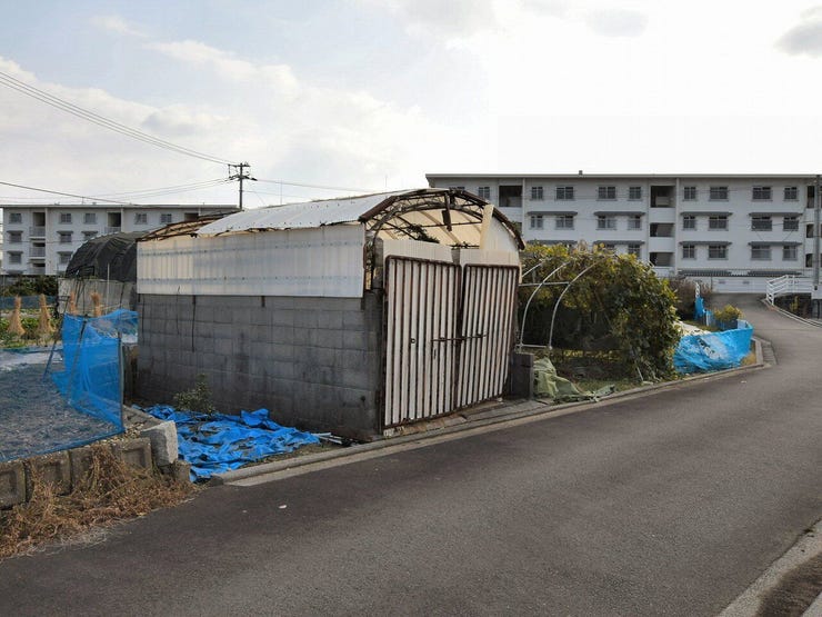 外観を北西側より撮影