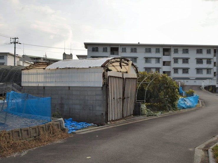 外観を北西側より撮影