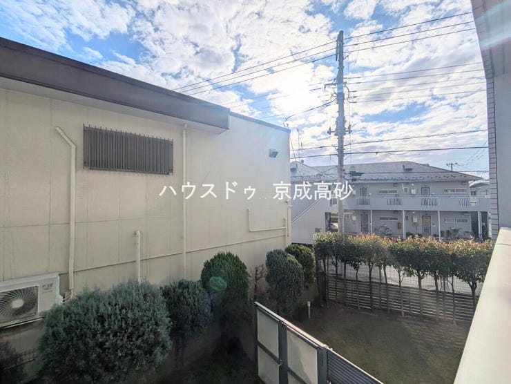 室内からの眺望です。