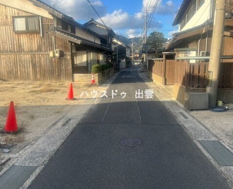 全面道路の写真です。