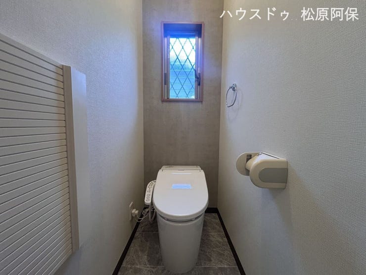 1.2階にそれぞれトイレ完備