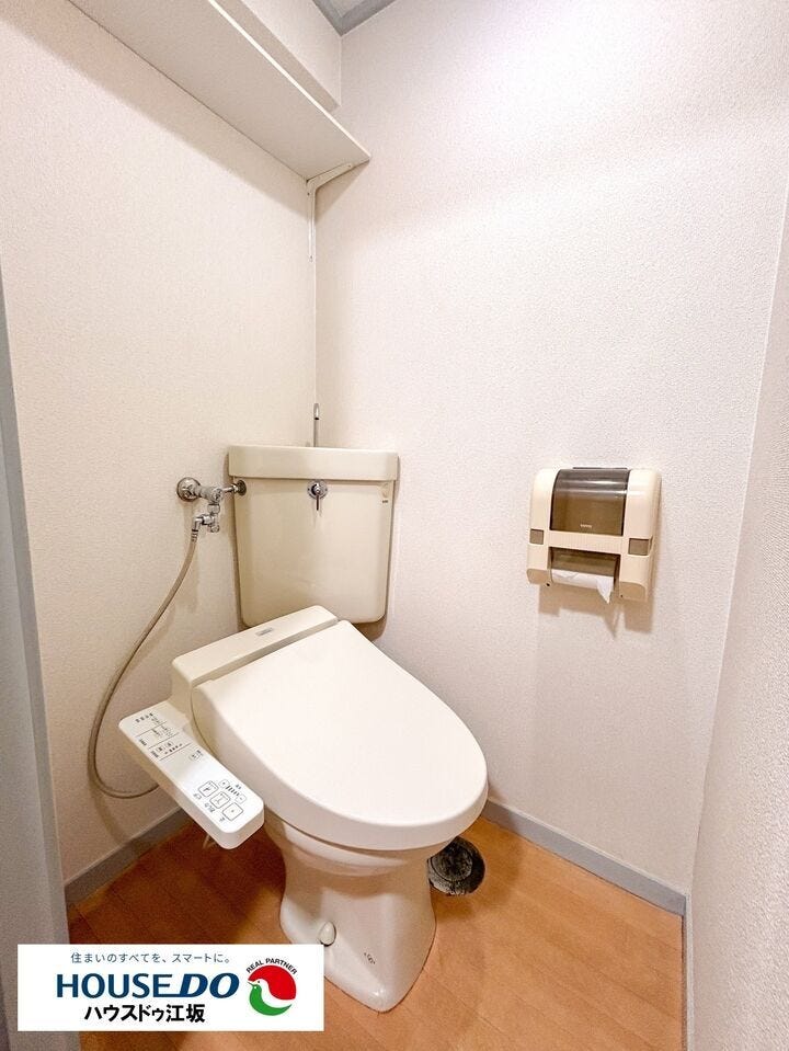 【トイレ】温水洗浄便座付き!
