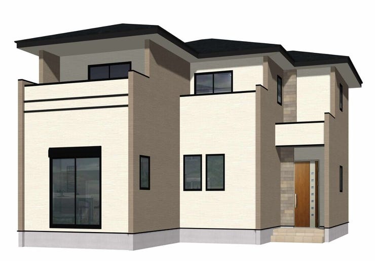 【外観】
外観パース