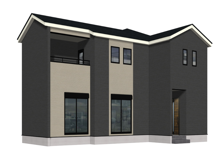 ■□■外観パース■□■
1号棟
完成予想図