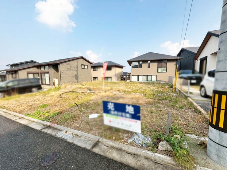 【整形地】上水道♪下水道♪バス停まで徒歩5分圏内♪山田小学校・岡垣東中学校♪