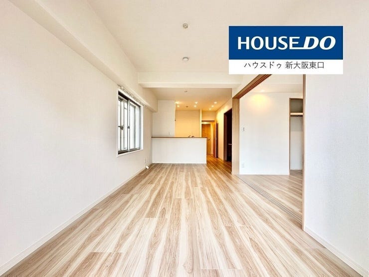 天井が高く開放感のある間取りです。