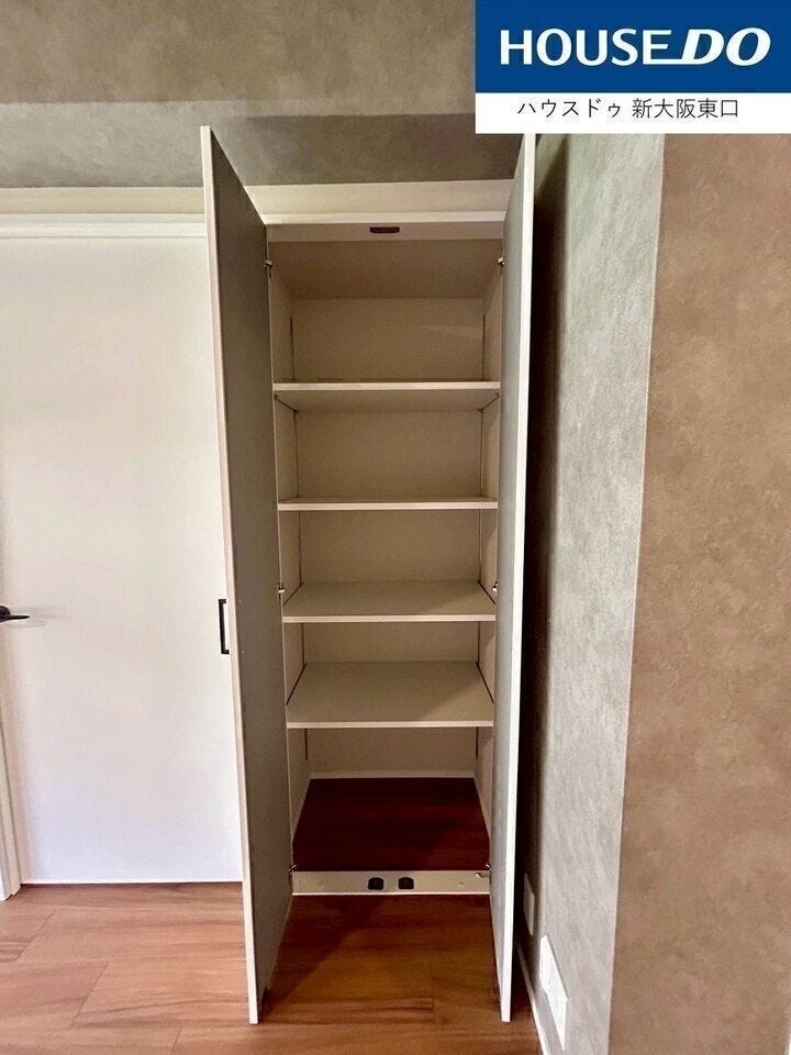 各部屋に収納があり、お荷物の保管場所には困りません。