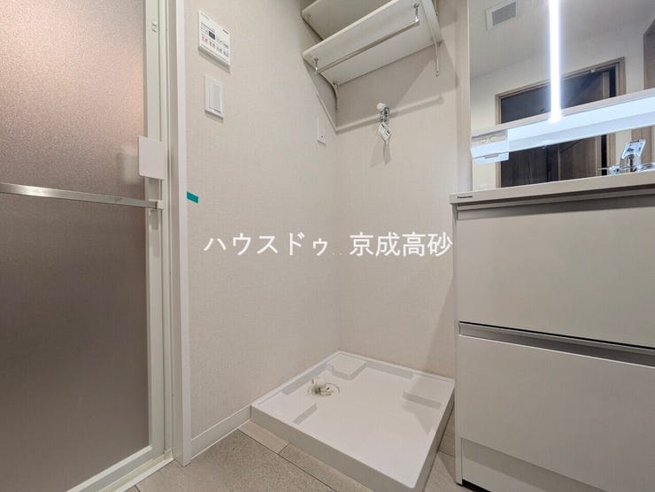 洗濯機置き場です。