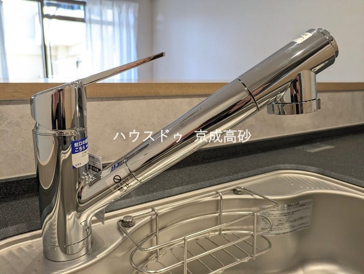 浄水器一体型水栓です。