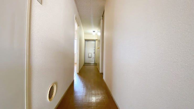 風通しの良い廊下です。