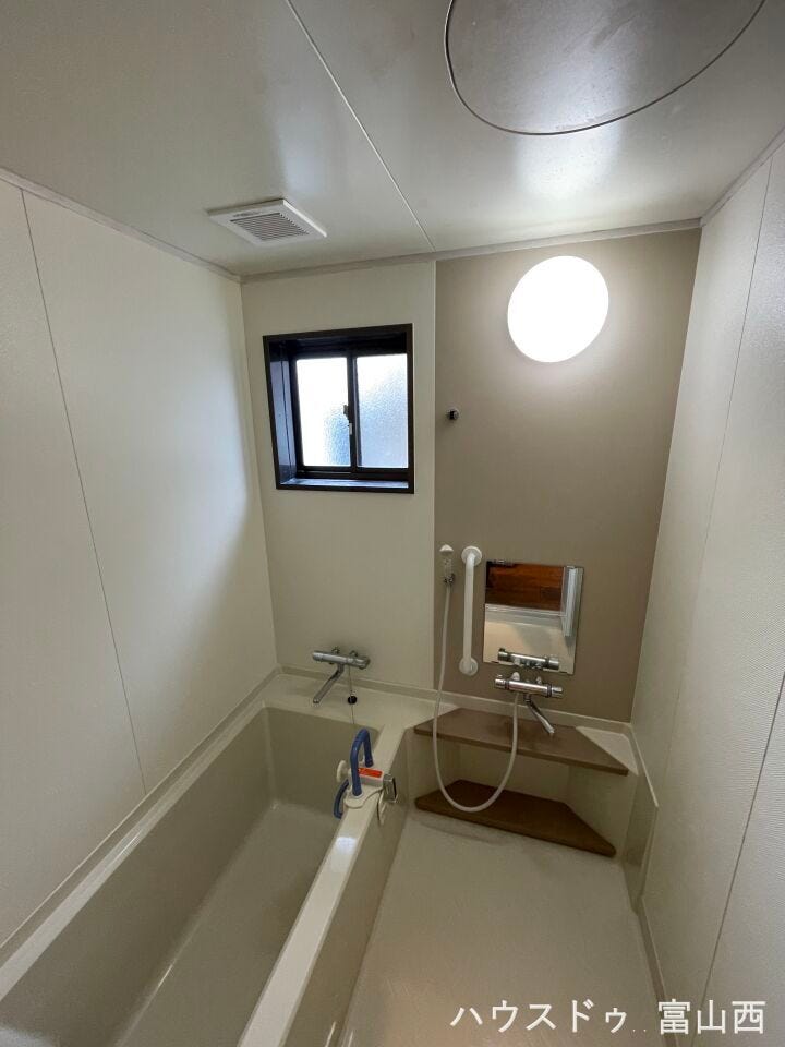 1坪タイプの浴室