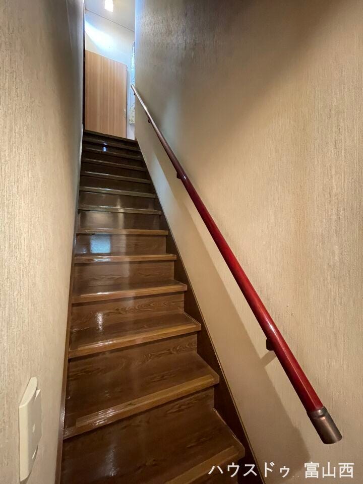 手すりがついて安心♪