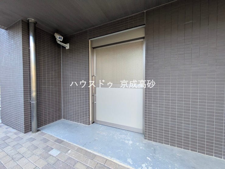 駐輪場入口です。