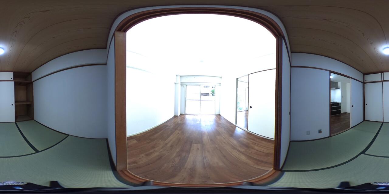 和室/洋室　部屋は続き間です。