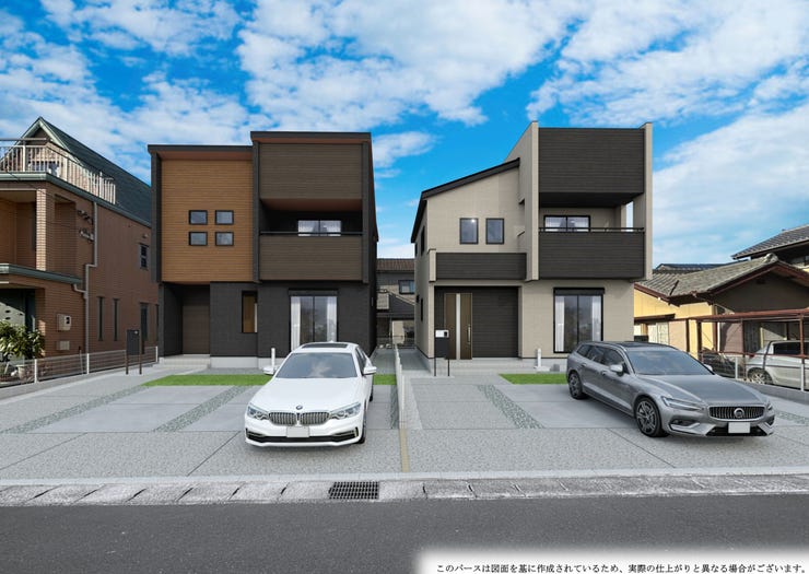 【外観】
【見学予約受付中】現地をご覧いただき、周辺環境なども一緒にご確認いただけます!