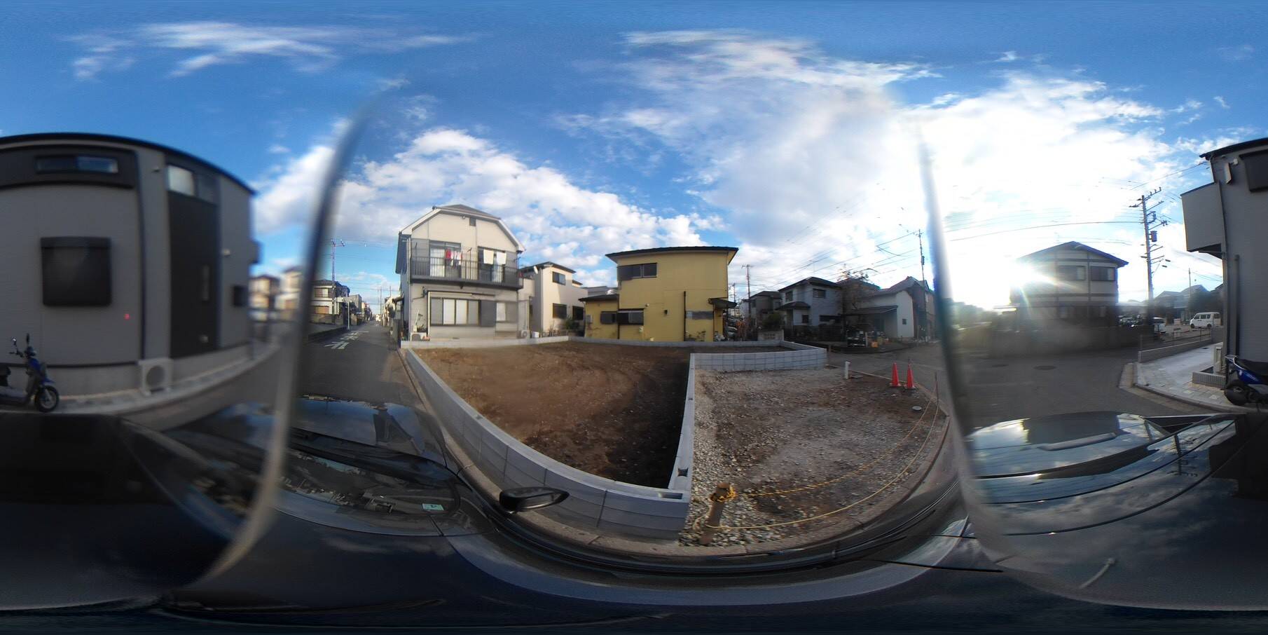 前面道路含む現地写真