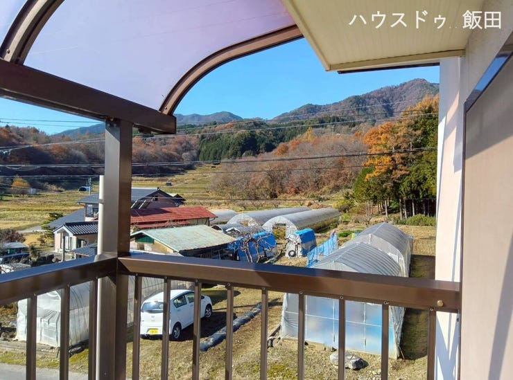 ベランダから見た景色