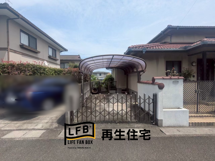 カーポート付きの駐車場♪