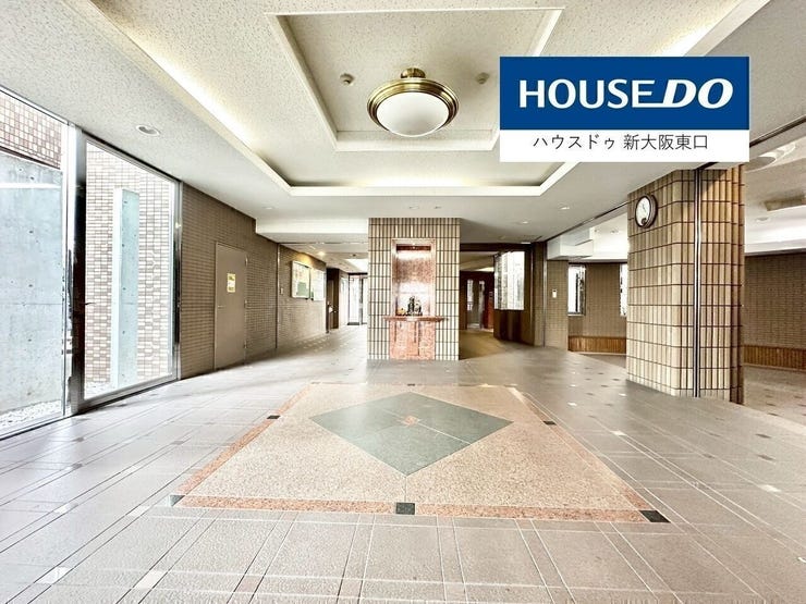 ロビーはまるでホテルのようですね!