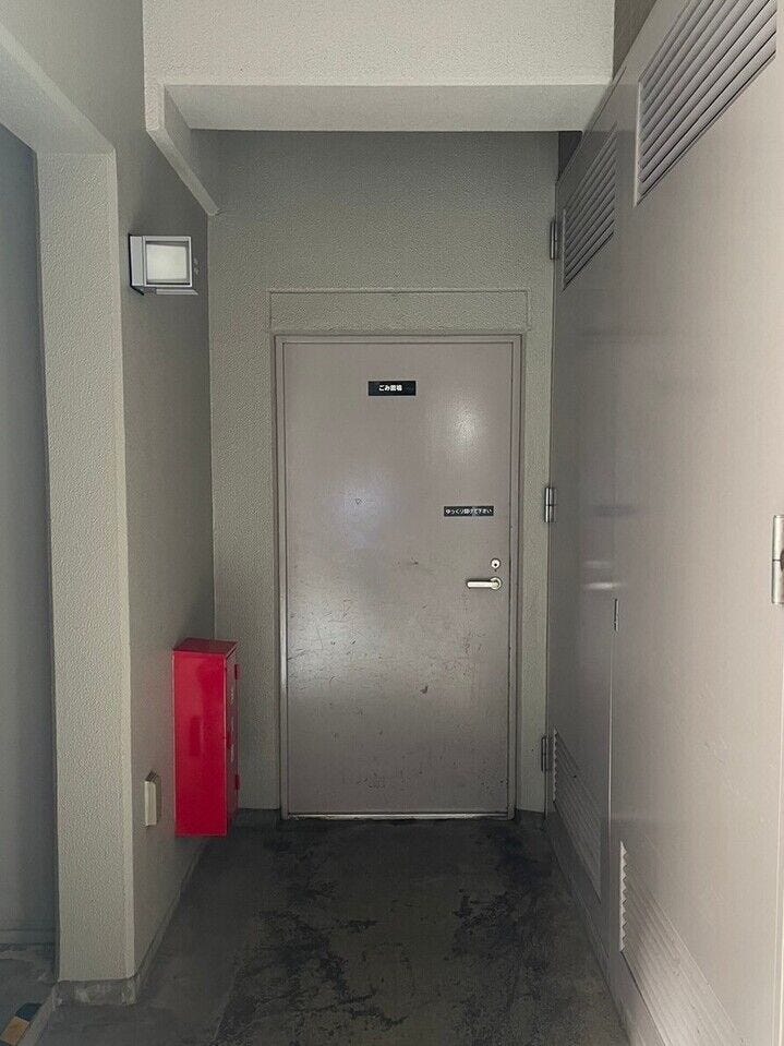 24時間ゴミ出し可能な居住者専用の敷地内ゴミ置き場です