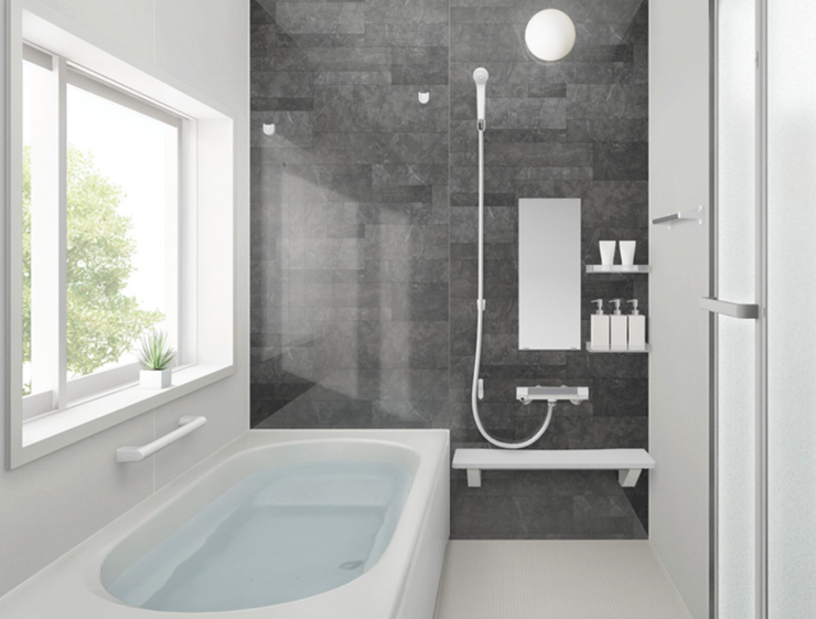 エコロジーな性能とお手入れのしやすさを実感。美しさと使いやすさを追求したシステムバスルームです。