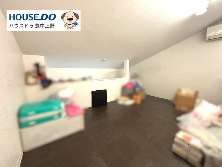 2階お部屋のロフト♪