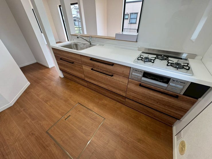 キッチンも新しくなります。
※リフォーム前の写真になります。