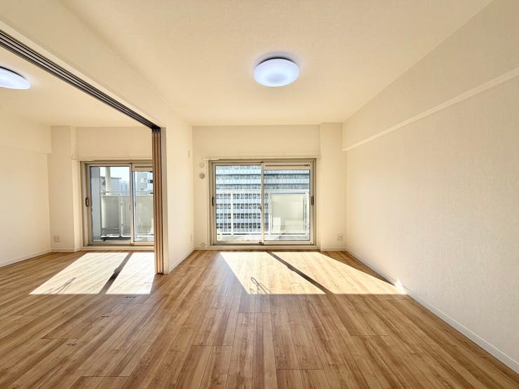 中庭は緑も多く気持ちいい景色が広がります♪