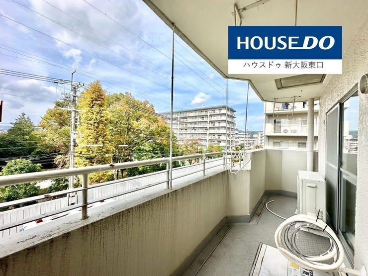 ワイドバルコニーは植物を育てるのにも適しています。