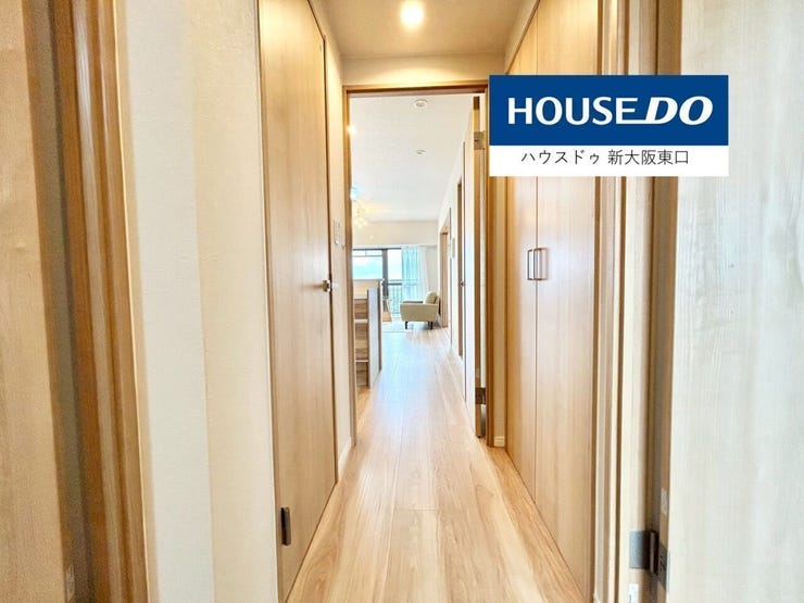 玄関からの通路です。