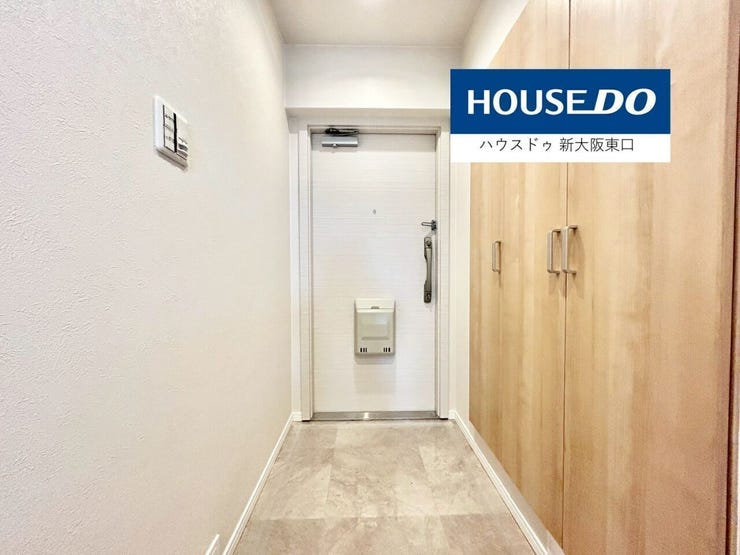 シューズインクロークがある玄関です。