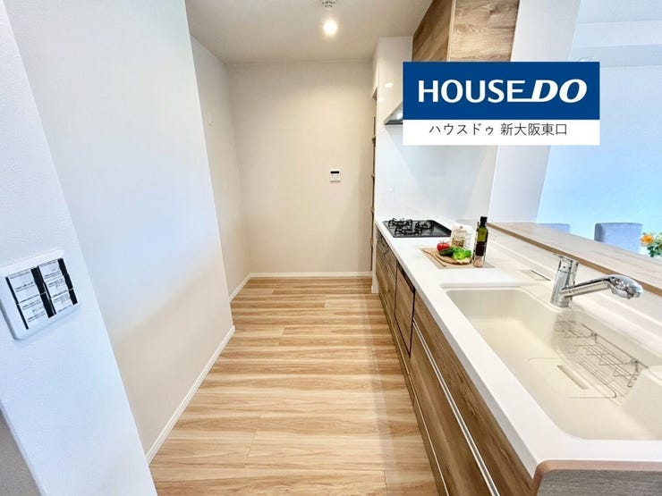 広いキッチンスペース