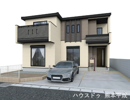 【外観】
3つの窓がオシャレな外観です!