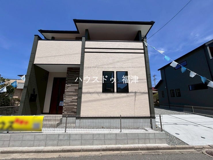 【外観】
2026年3月22日 撮影♪
《古賀市天神7丁目 新築戸建て》 1号棟♪