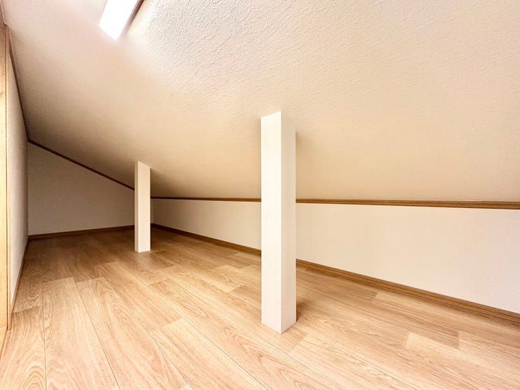 広々5.0帖の小屋裏収納♪