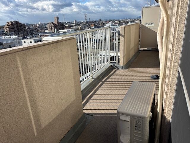 バルコニーの様子です。