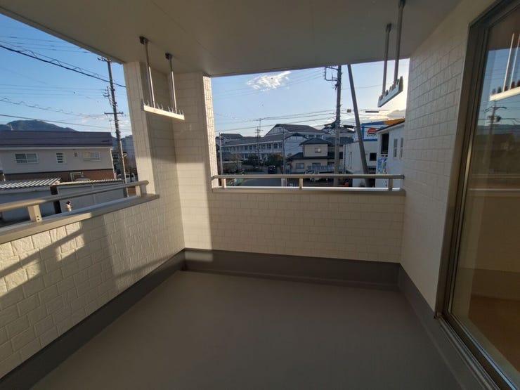 ★突然の雨でも安心なインナーバルコニー