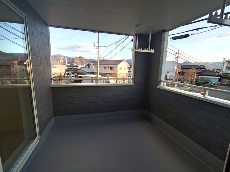 ★突然の雨でも安心なインナーバルコニー