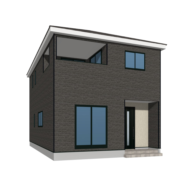 ■□■外観パース■□■
1号棟
外観パース