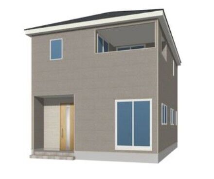 【外観】
【江北町惣領分 3号棟】
完成予想図