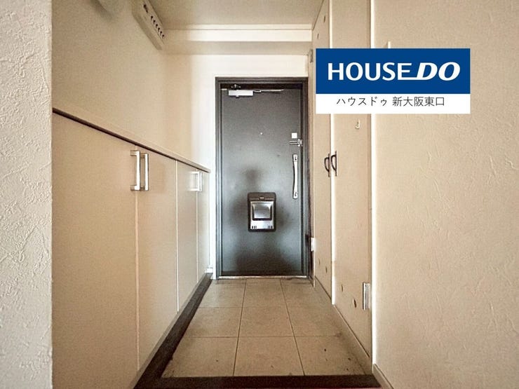 シューズボックスがある玄関です。