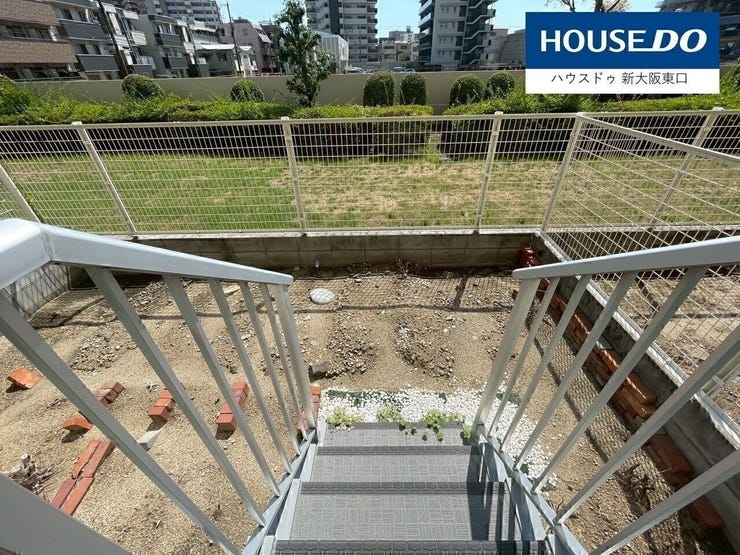 日当たり良好な専用庭付!