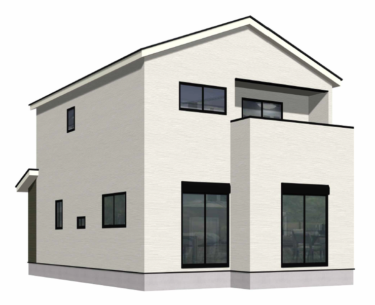 WIC・ファミリークローゼット♪門司区上二十町新築戸建◎駐車場◎室内物干し◎電動シャッター◎都市ガス