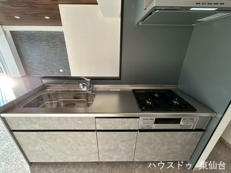 コンパクトなキッチンで料理がしやすそうです!